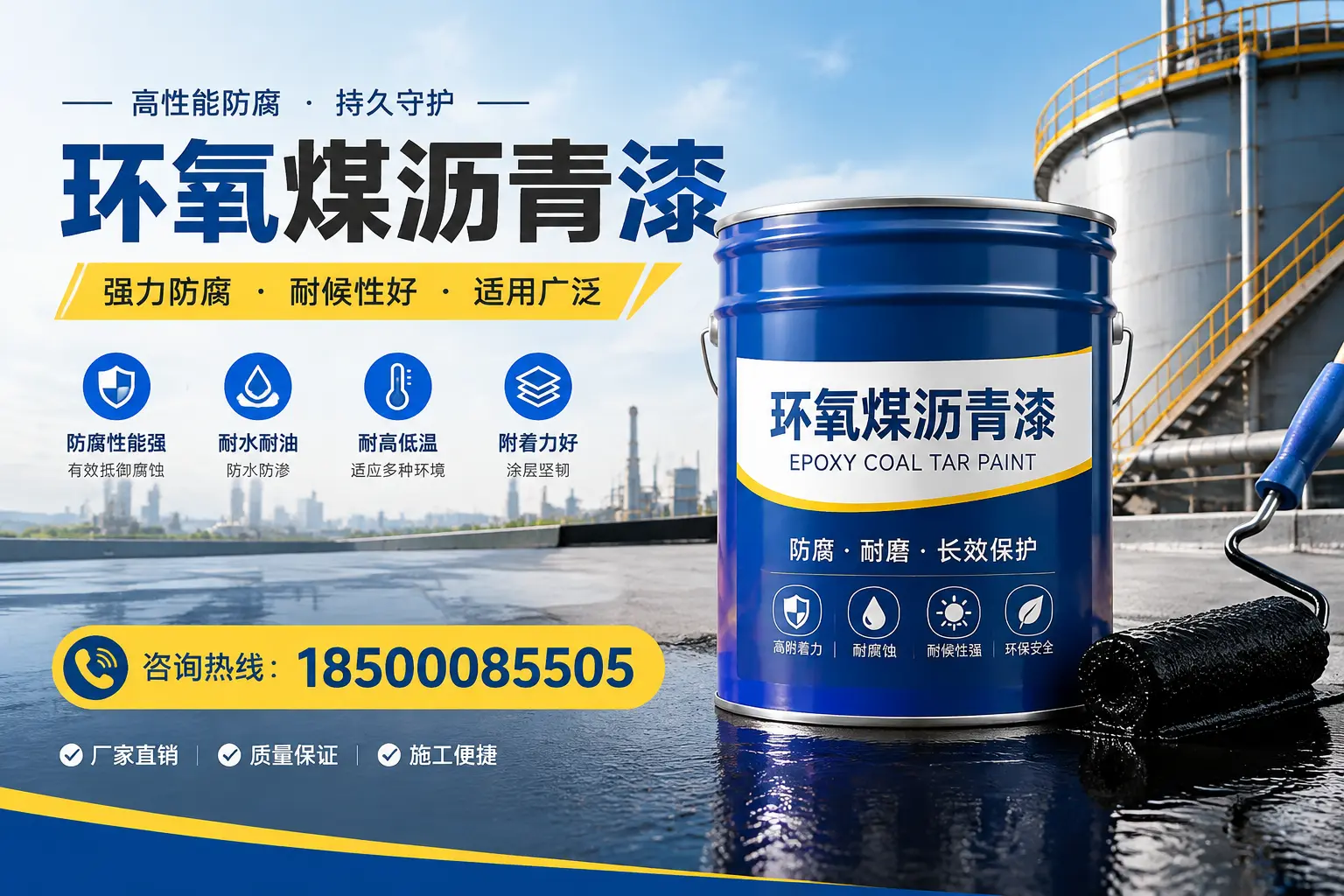 环氧煤沥青漆的储存与运输注意事项，青岛企业须知