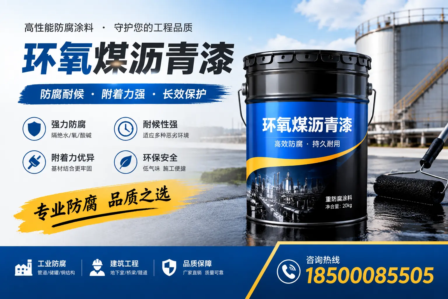 如何选择适合的环氧煤沥青漆？青岛市场选型指南